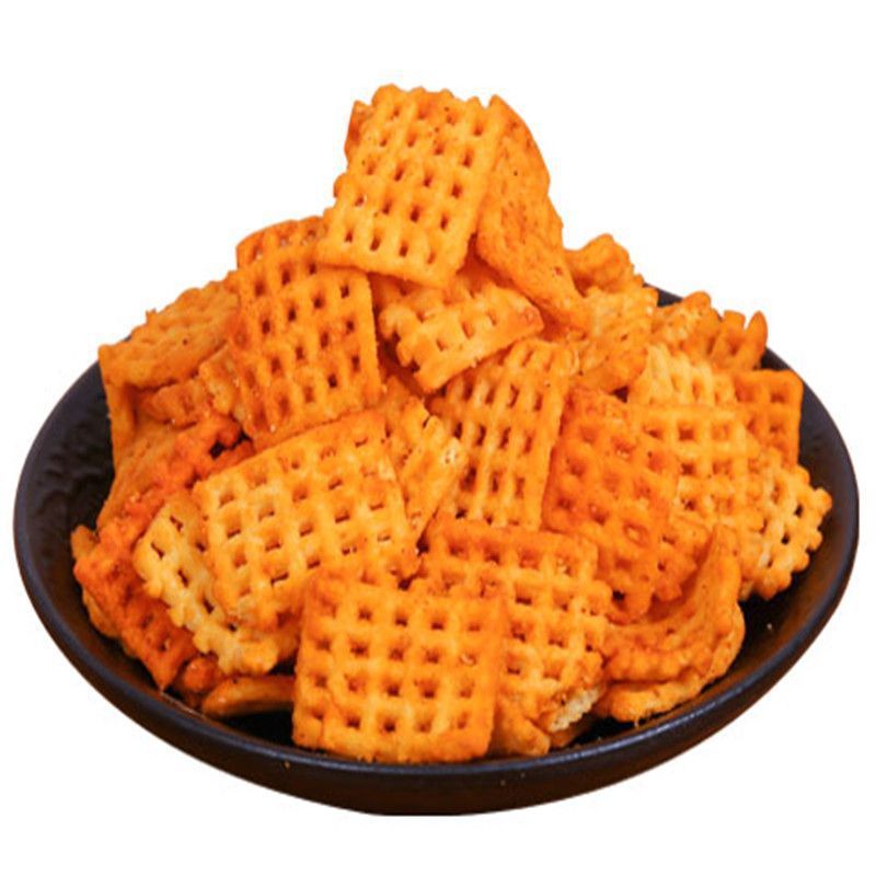 买1送1】老式手工锅巴陕西风味散装麻辣糯米网红零食礼包250g批发