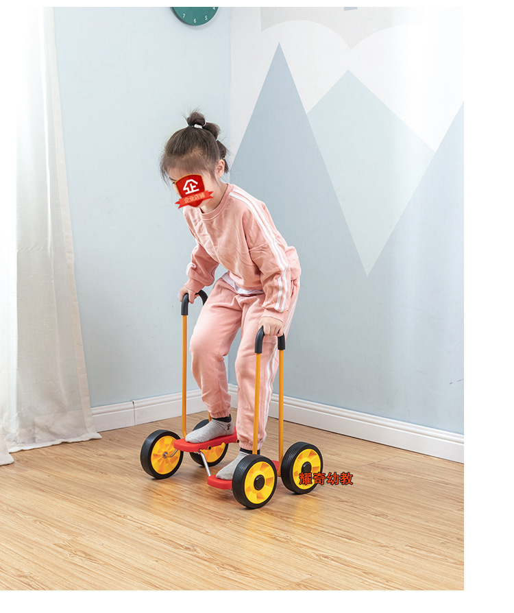 幼儿园儿童玩具教具.儿童脚踏车