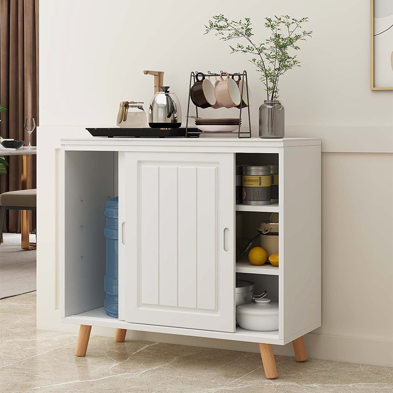 小大容量客厅靠墙置物架墙边厨房茶水柜墙柜子储物柜收纳柜尺寸置