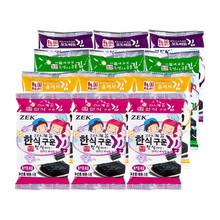 韩国零食 ZEK海苔 竹盐碳烤紫菜 批发 15g 儿童零食一件代发