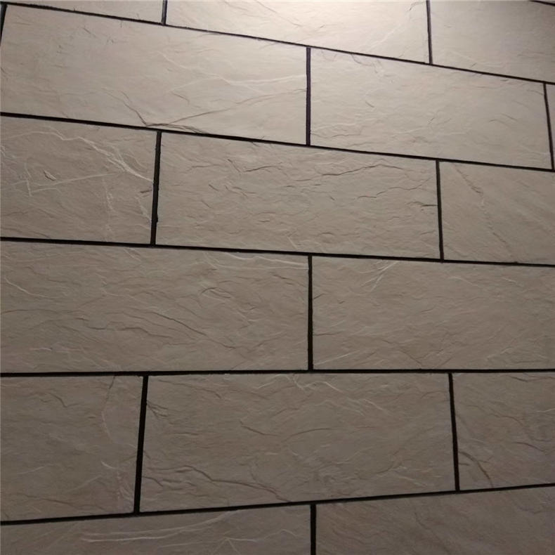 河北软瓷砖基地 天正软瓷劈开砖 柔性石材厂家客厅电视背景墙