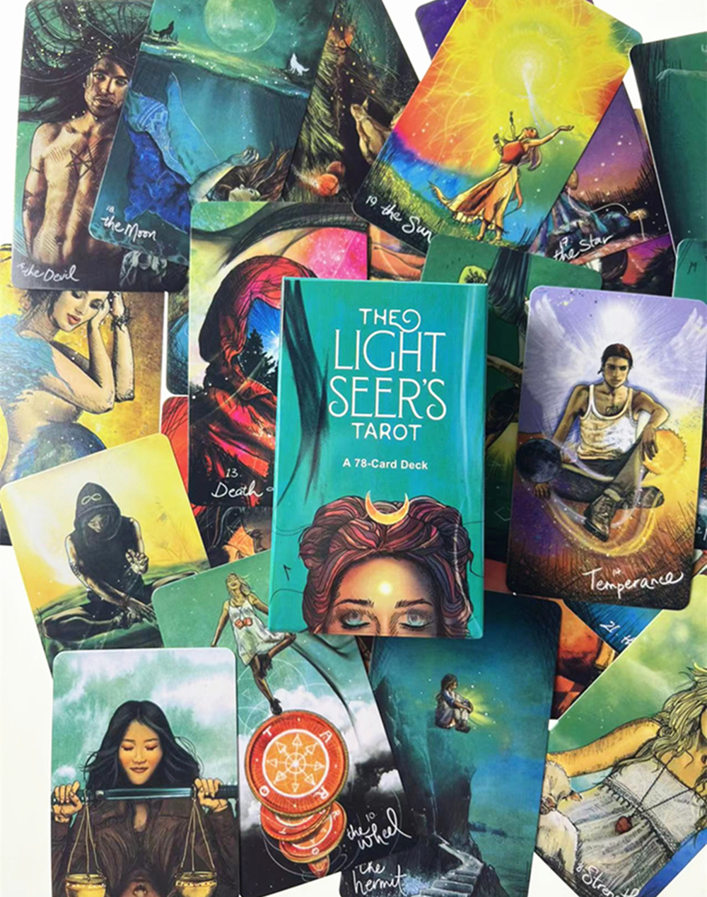 The Light Seers Tarot Desk Card Oracle Divination Game Deck Party Astrology Cards Oracle Cards Game for Women Girl Tarot Cards The Light Seers Tarot Desk Card Oracle Divination Game Deck Party Astrology Cards Oracle Cards Game for Women Girl Tarot Cards