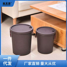 茶桶茶渣桶家用茶道茶台废水桶塑料茶水桶储水桶带盖茶具用品配件