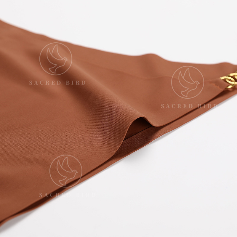 Exquisite Thin Waist Seamless Ice Silk Cotton Crotch Girl's Underwear Buckle Women's Yoga Briefs Wholesale