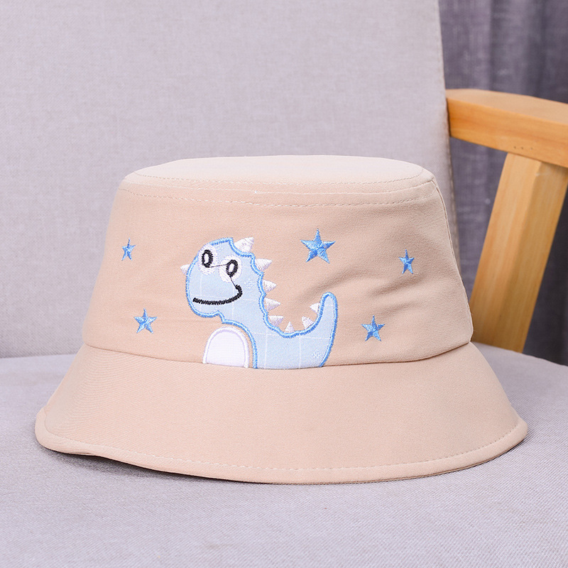 Children's Bay Hat Sun Hat Baby Dinosaur Bucket Hat New Men's and Women's Bay Hat Sun Hat Outdoor Sun Hat Wholesale