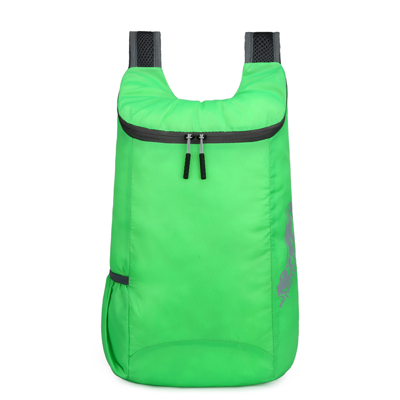 Outdoor Folding Bag New Storage Skin Backpack Travel Bag Waterproof Men and Women Printed Logo Ultra Light Sports Bag