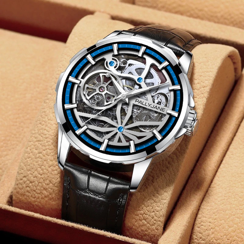 pallyjane帕丽杰克抖音快手全自动手表男机械表潮流男士机械表