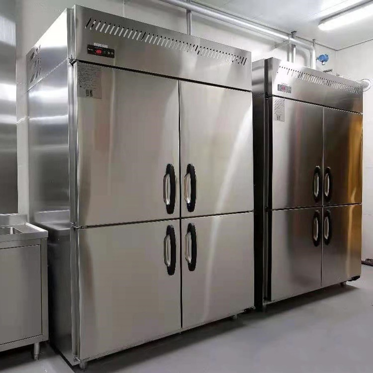 松下/panasonic四门冰箱srf-1581nc 直冷冷冻柜全钢全铜厨房雪柜