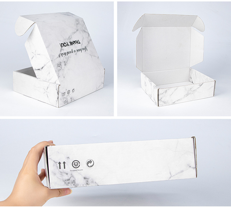 厂家定制彩色飞机盒纸箱盒黑色jk快递内衣服装牛皮纸瓦楞盒包装盒