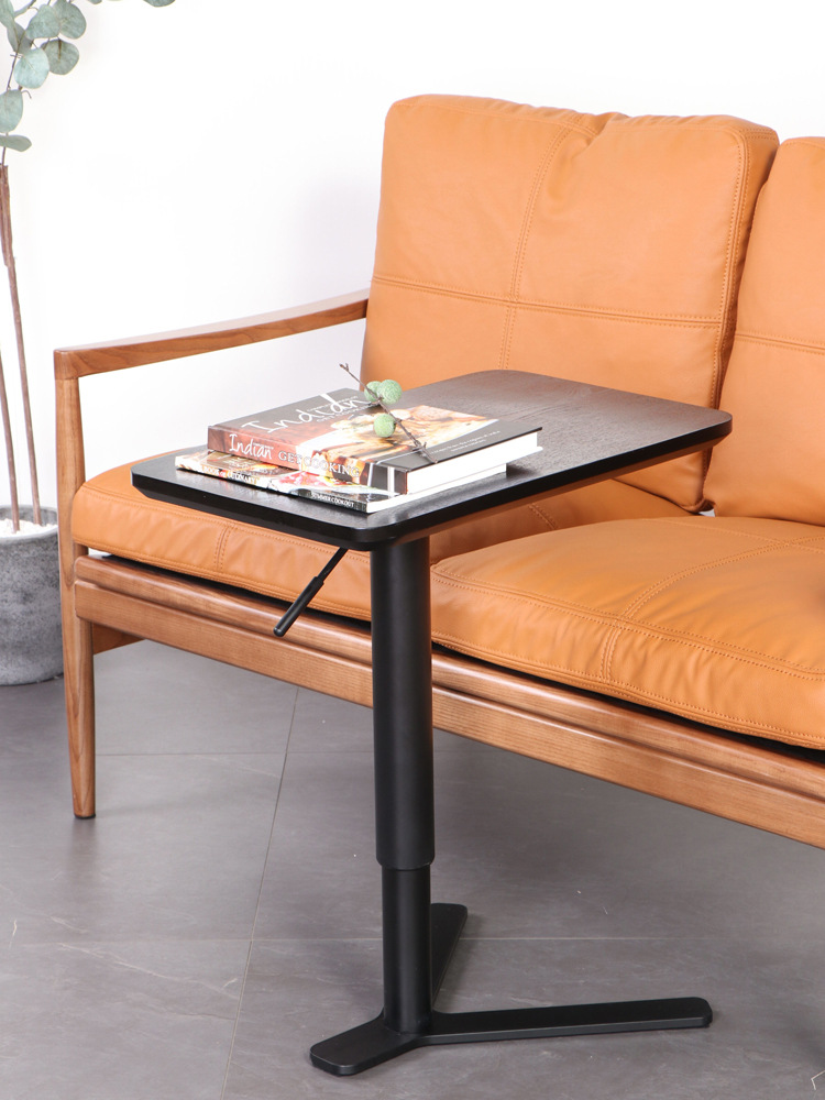 圆桌子茶几升降吧餐桌酒吧咖啡桌洽谈桌实木小方桌吧烤漆台桌0690