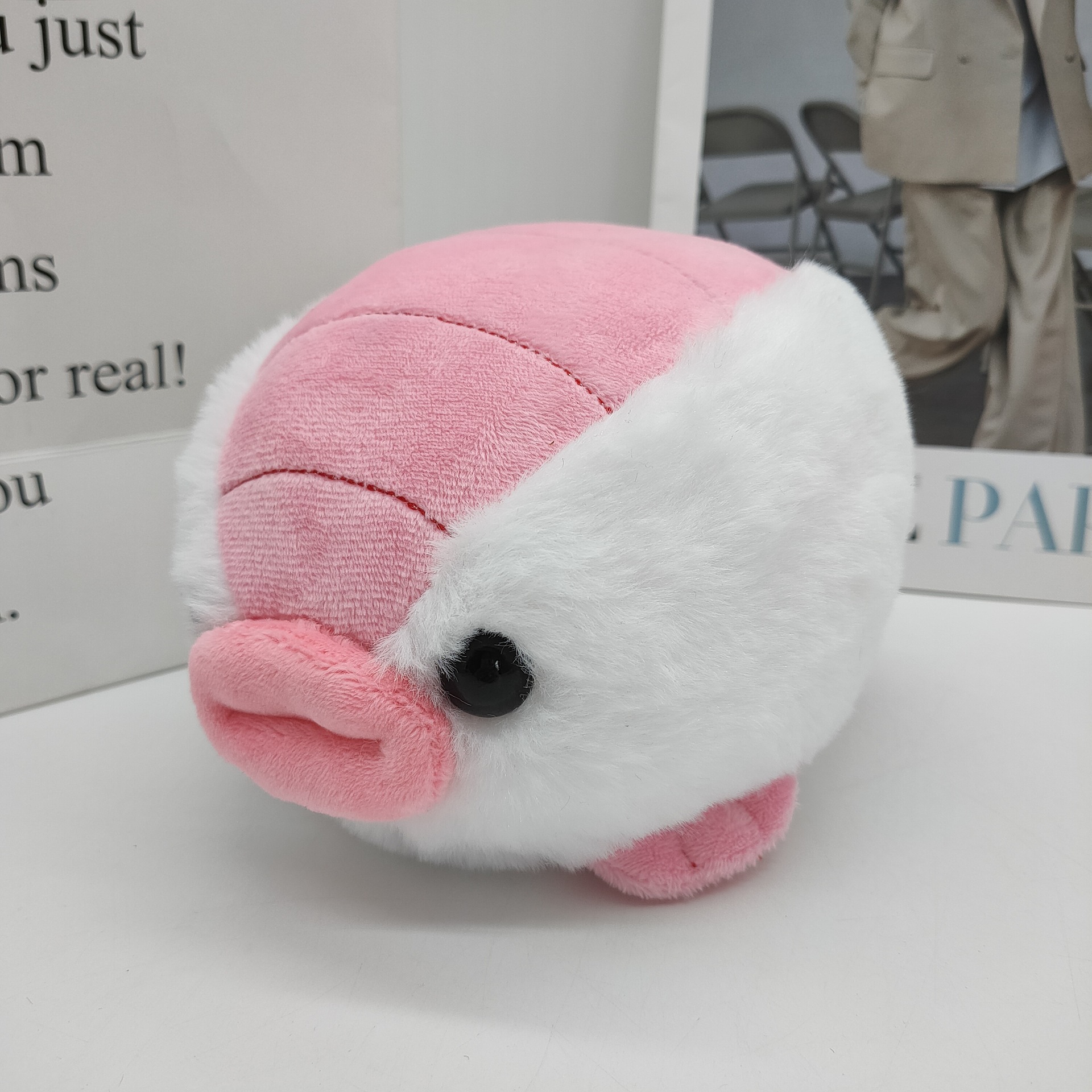 预售跨境新品pink fairy armadillo plush粉猪毛绒公仔玩偶