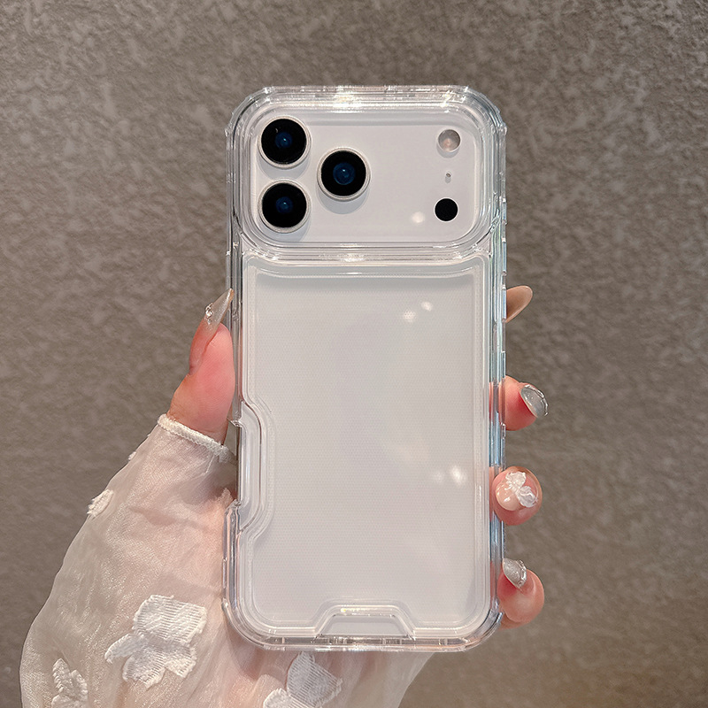 IVYAMX 东南亚跨境 IP 17 Pro max缤纷三合一气囊360防摔手机壳