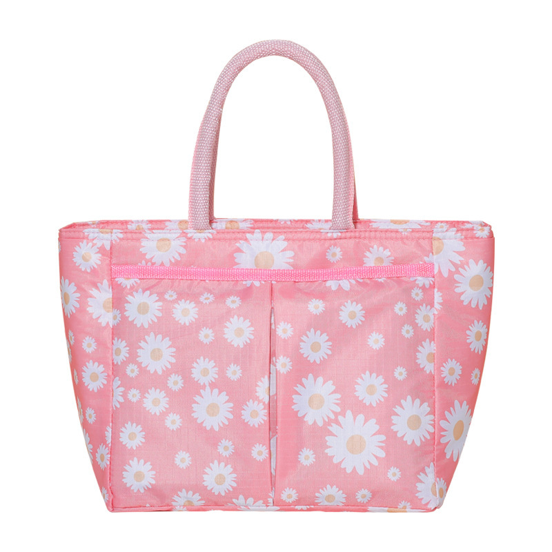 Japanese-Style Little Daisy Office Worker Portable Lunch Bag