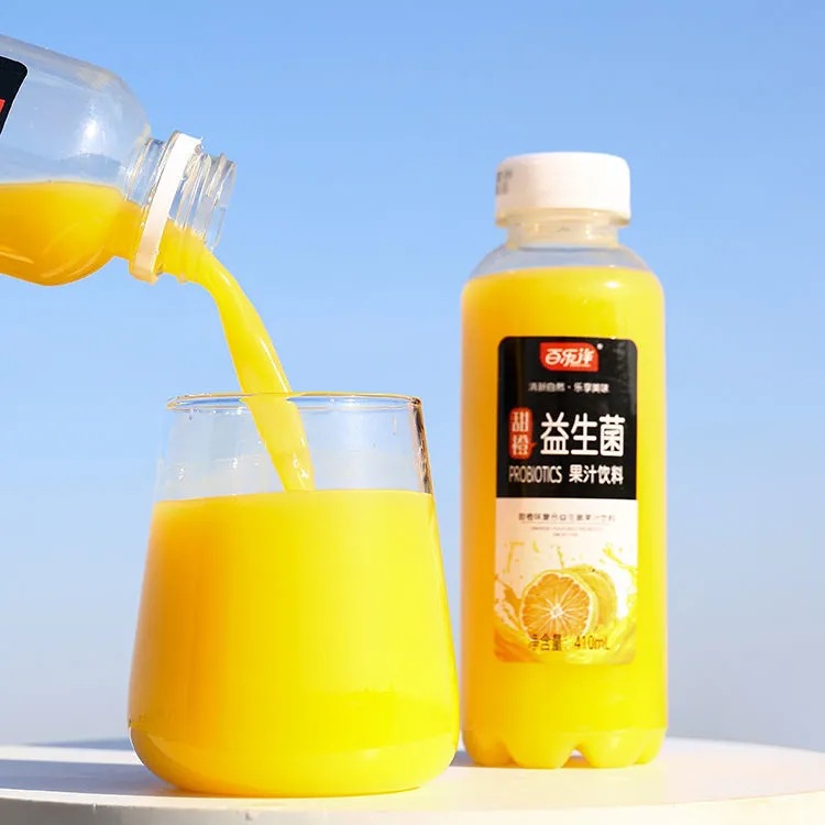果汁饮料益生菌发酵批发解渴芒果汁甜橙汁网红高颜值果味饮品