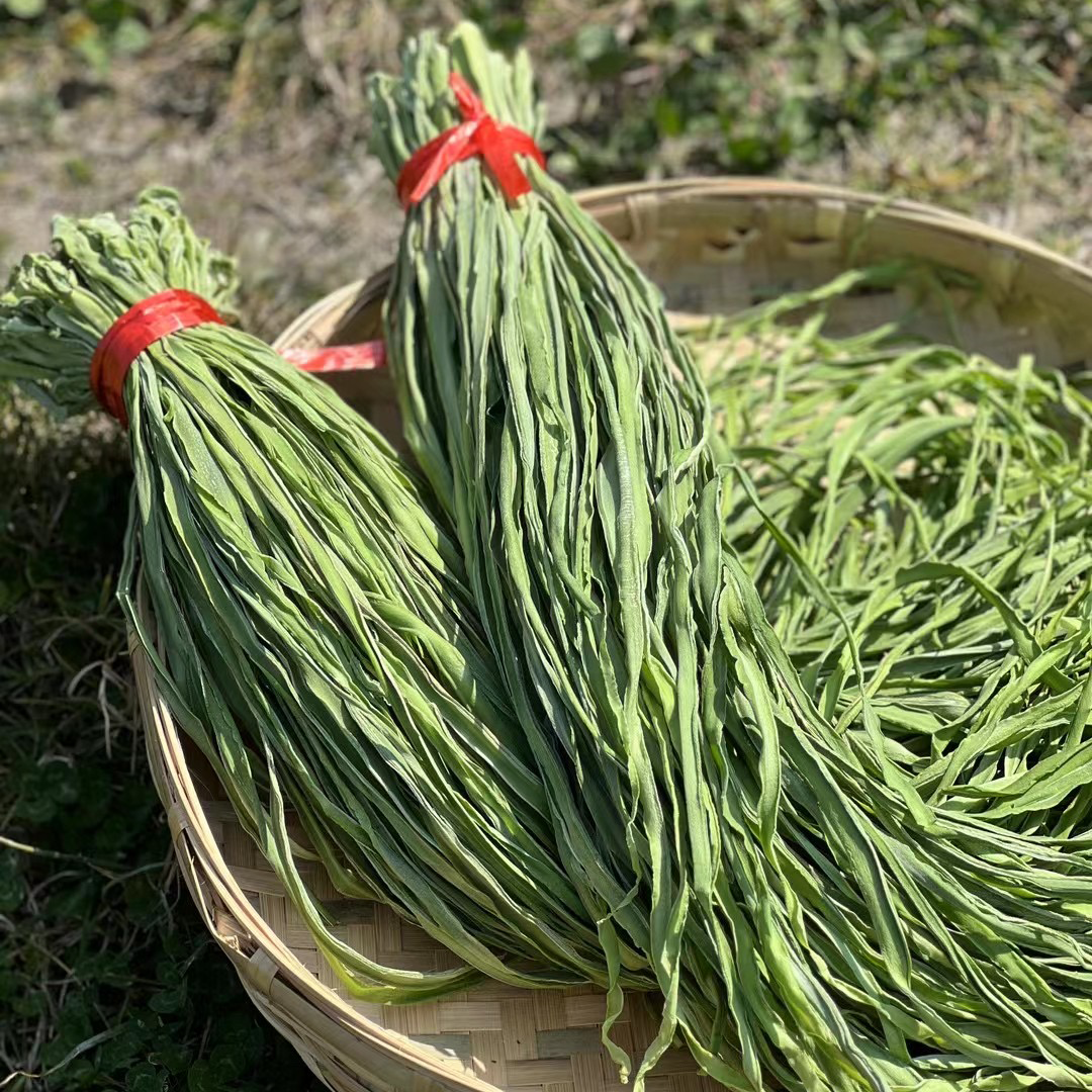 高原无叶贡菜大理贡菜干苔菜响菜脆菜莴笋干农家自制脱水蔬菜1斤