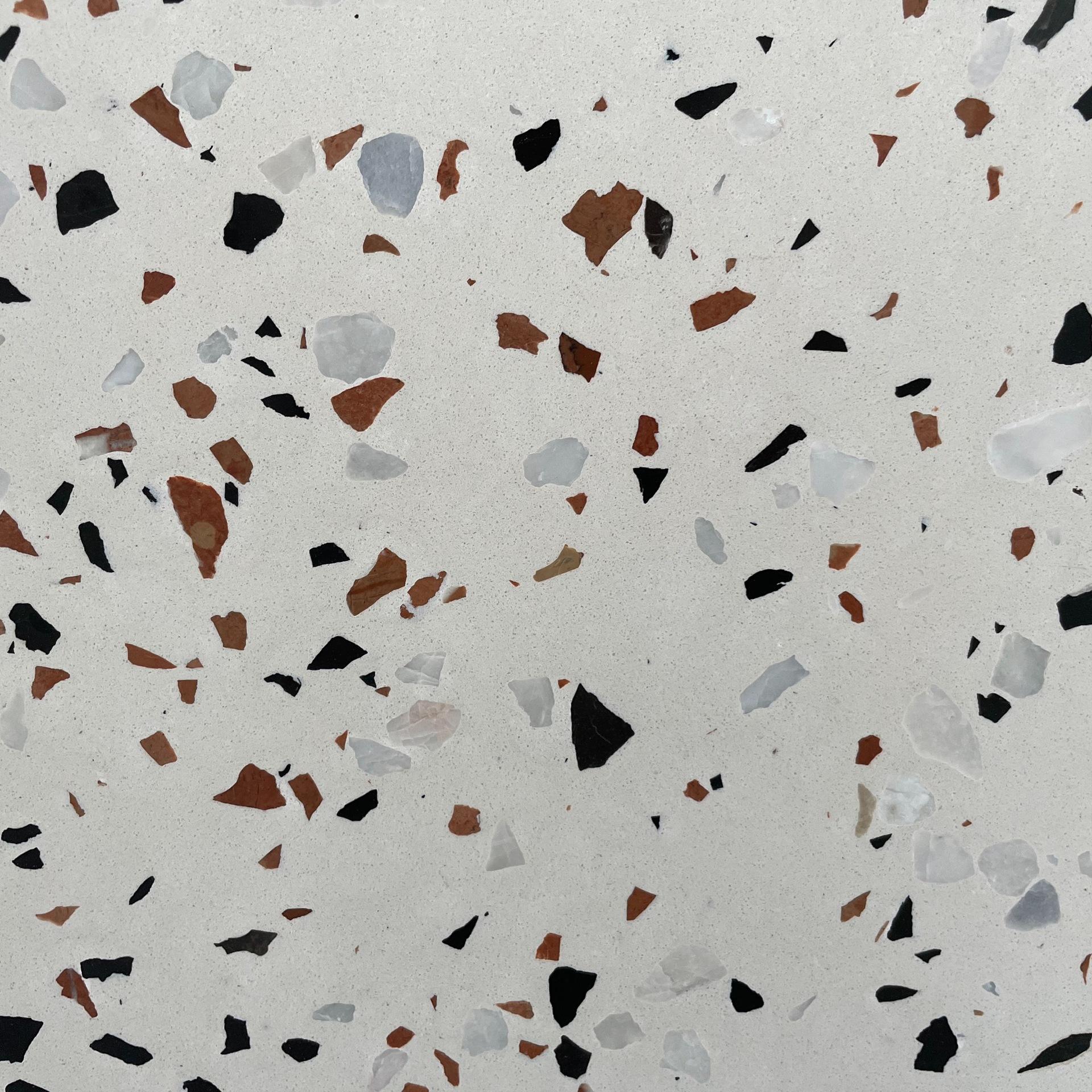 人造大理石厂家 水磨石卡其白 网红地板 异型吧台圆柱 洗手台加工