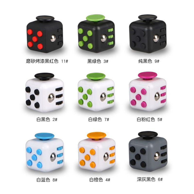 Cross-Border Fidget Cube Generation Fidget Cube Dice Artifact New Exotic Unlimited Fidget Cube Rubik's Cube Toy Wholesale