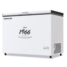 东贝358L冰柜商用大容量冷藏冷冻卧柜家用小型保鲜冰箱速冻雪糕柜