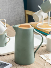 BB4C批发超大容量家用耐热水壶茶壶陶瓷杯具水杯简约冷水壶凉