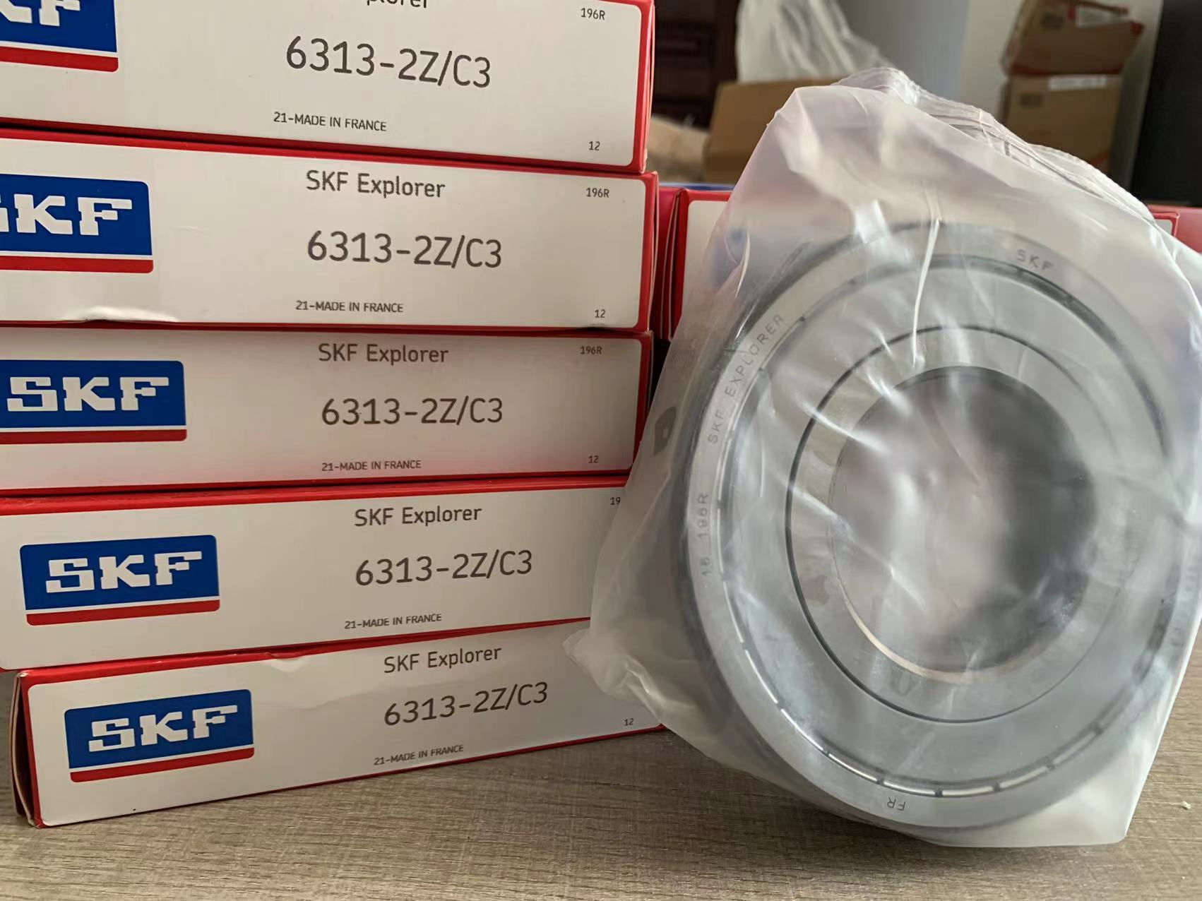 瑞典斯凯孚skf进口正品6313-2z/c3深沟球轴承轴承