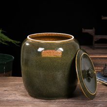 景德镇陶瓷家用米桶有盖米缸20/30/50/100斤油缸酒水缸茶缸腌菜缸