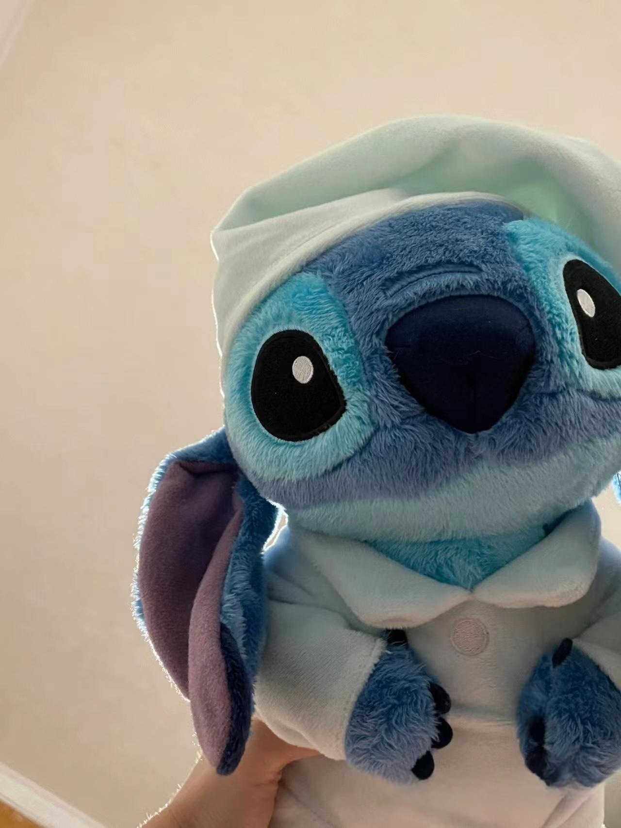 Dongdi New Pajamas Cloak Stitch Plush Doll Star Baby Stitch Girl Cute Birthday Gift