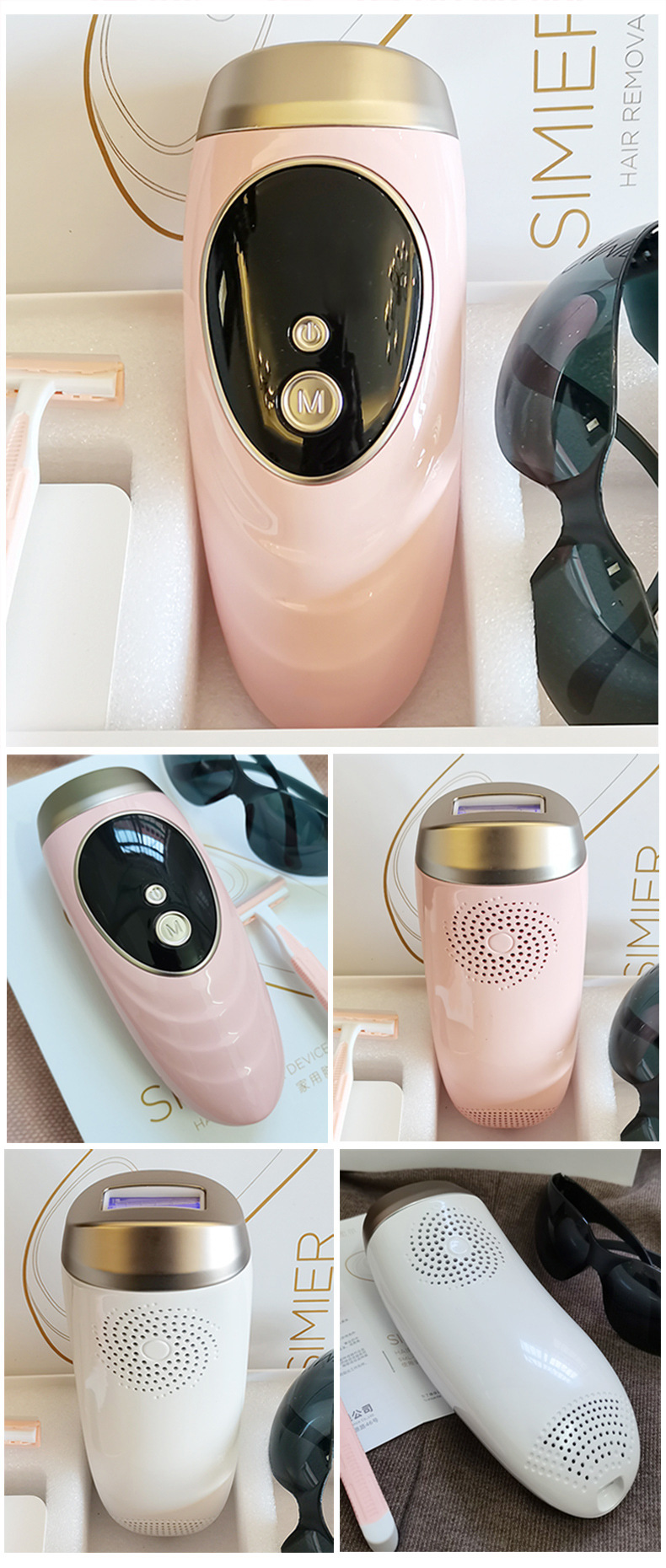 光子激光脱毛仪家用美容院女士全身腋下私处脱毛机器无痛便携式