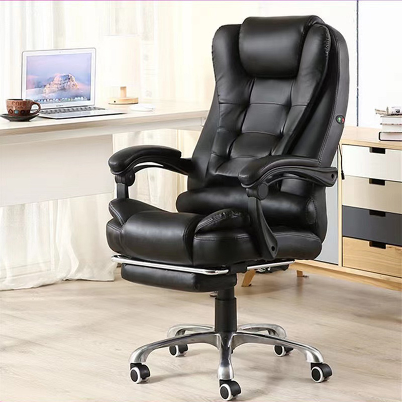 定制电脑椅家用办公椅靠背学习椅子舒适久坐主播转椅座真皮老板椅