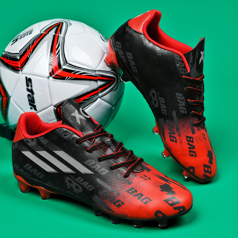 户外运动秋冬款中小学生碎钉长钉ag防滑足球鞋比赛猎鹰刺客训练鞋