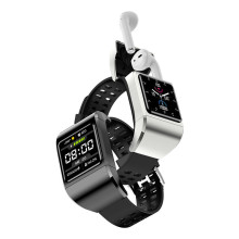 跨境 G36pro触摸智能手表TWS蓝牙耳机2合1运动计步心率监测手表