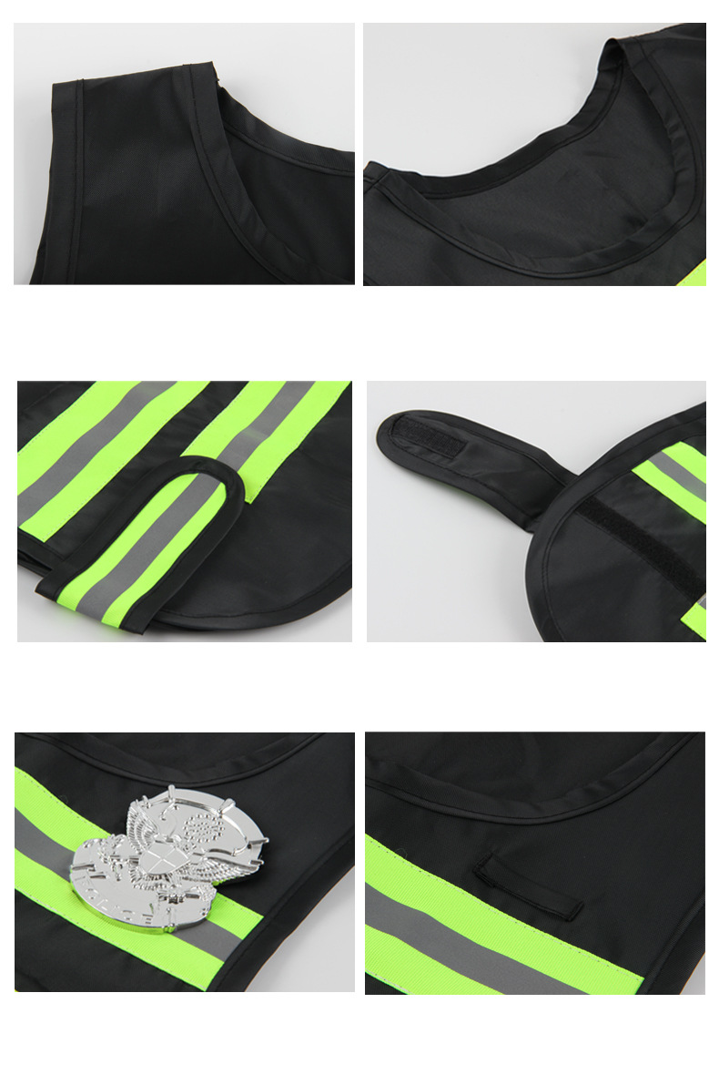 跨境儿童过家家玩具swat马甲警察帽cosplay反光背心fbi扮演道具服