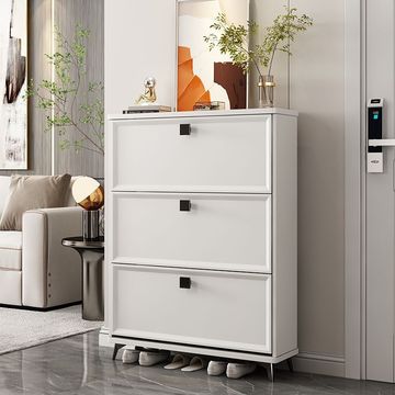 超薄翻斗鞋柜家用门口简约现代大容量玄关柜轻奢储物收纳鞋橱鞋架