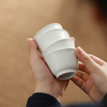 日式苏打釉茶杯陶瓷手工主人杯喝茶杯小号功夫茶具品茗杯简约复古