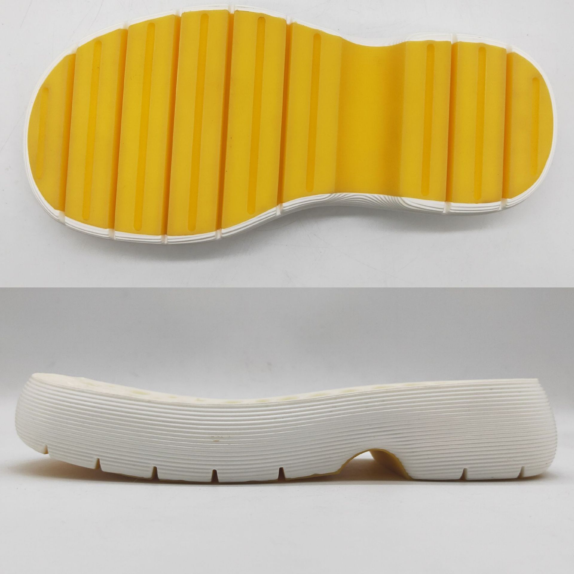 新款pu吸模鞋底 tpu防滑耐磨休闲凉鞋底厂家批发