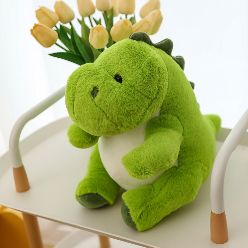 Cross-Border Cute Little Dinosaur Doll Plush Toys Factory Wholesale Prize Claw Doll Children Doll Crane Machine Small Goods