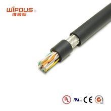 厂家供应 UL20276屏蔽线 柔软数据传输电缆