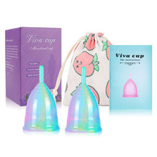 外贸爆款医用硅胶月经杯可替代卫生巾卫生棉条Menstrual cup
