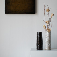 陶瓷花瓶摆件 客厅插花家用日式禅意小花器 桌面水培花瓶花道