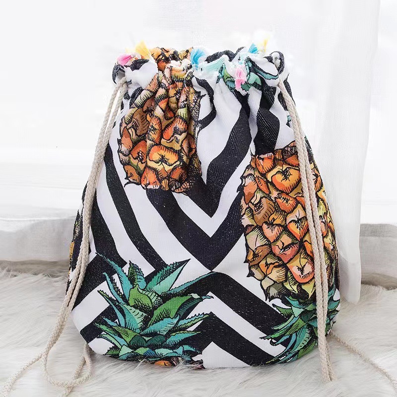 超细纤维二合一沙滩包跨境批发沙滩度假速干巾海边浴巾沙滩巾