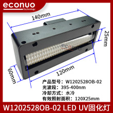 W1202528OB-02 LED UV固化灯UV油墨油胶紫外线水冷固化灯UV机专用