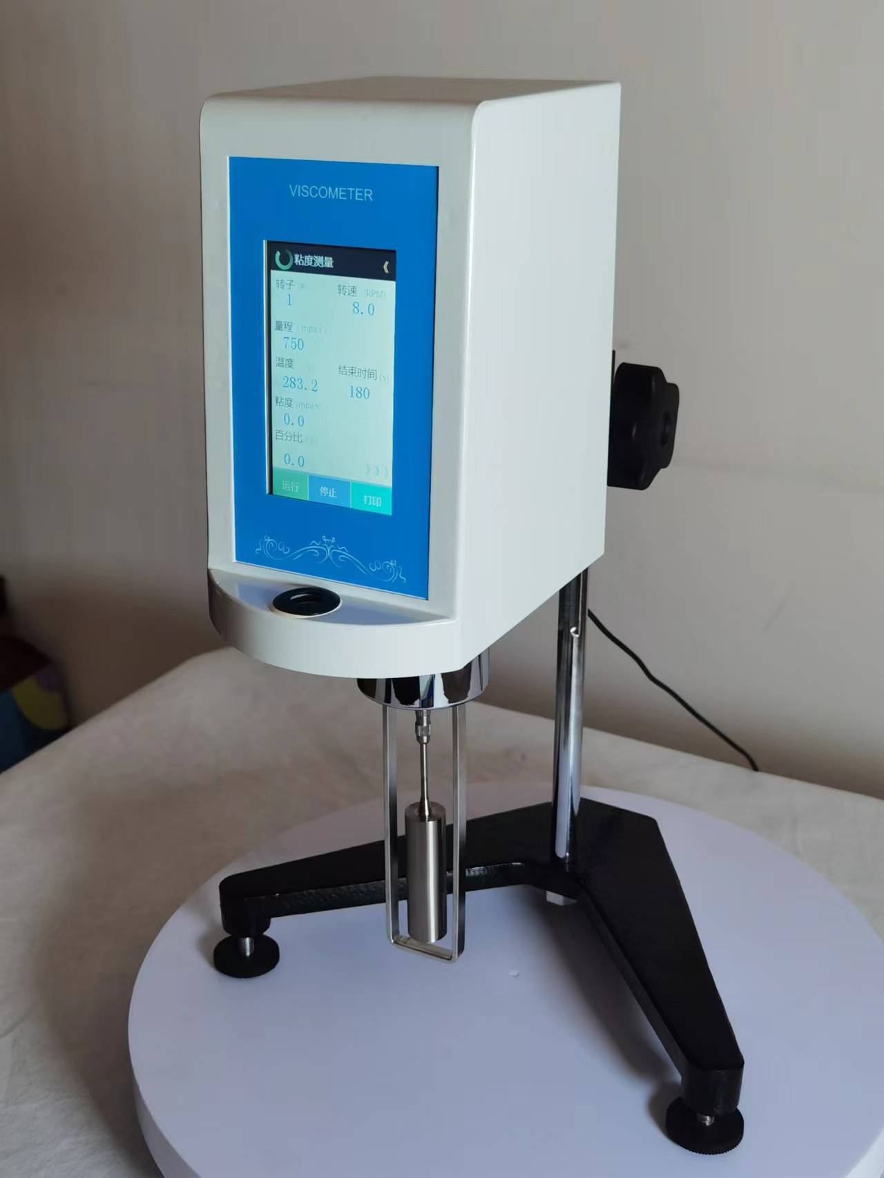 触摸屏旋转粘度计,ndj-5s数显旋转粘度计 ndj-8s旋转粘度计