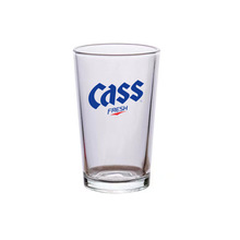 韩国烧酒杯CASS啤酒杯真露烧酒清酒杯韩式烤肉店加厚玻璃杯logo