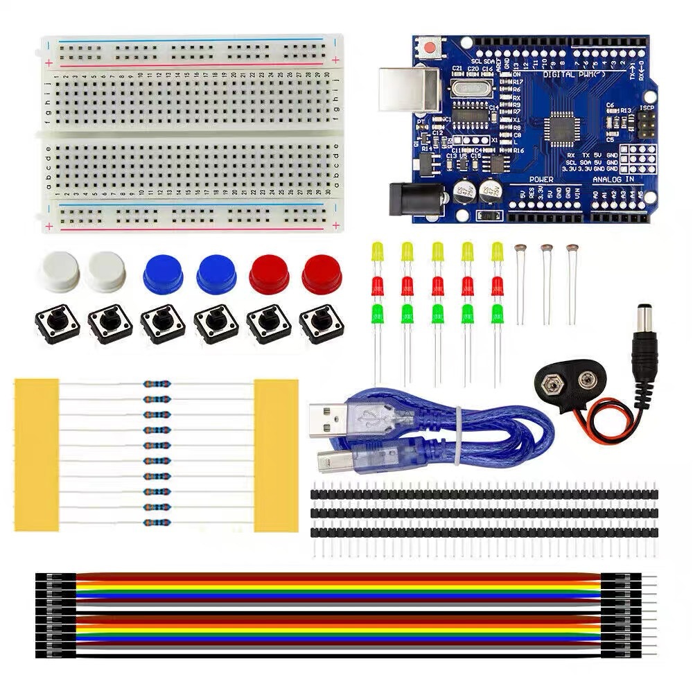 Starter Kit UNO R3 mini 13合1套件 入门套件迷你面包板LED跳线