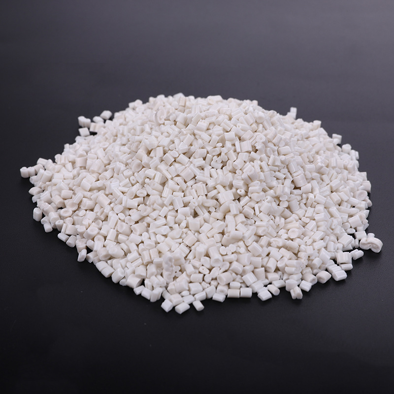 聚丙烯pp颗粒乳白色注塑pp再生料日用品塑料颗粒回料工厂直销韧性