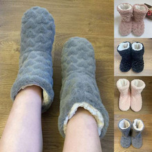 Winter Women Slippers Shoes Winter Couple Floor Socks Adult