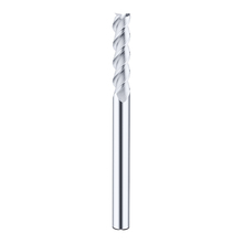JY55度铝用3刃铣刀加长钨钢合金高光镜面铜铝合金专用锣刀加长特