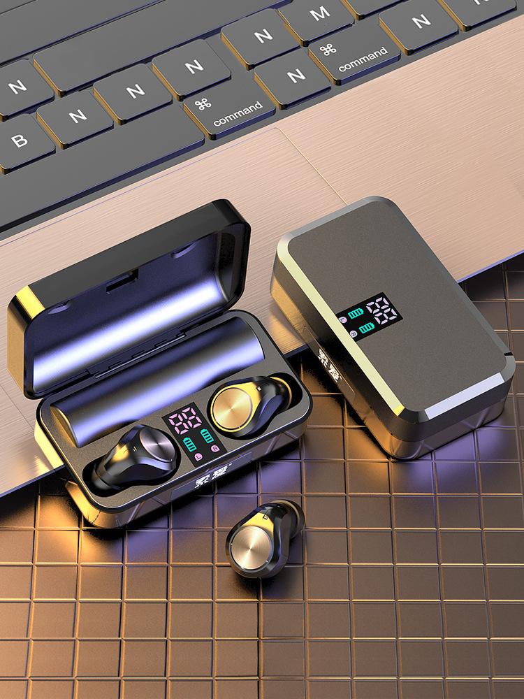 索爱t5入耳式蓝牙耳机真无线2021年新款超长待机续航运动跑步耳机