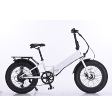 跨境电商出口锂电助力电动自行车折叠全避震欧美流行20寸4.0胖胎