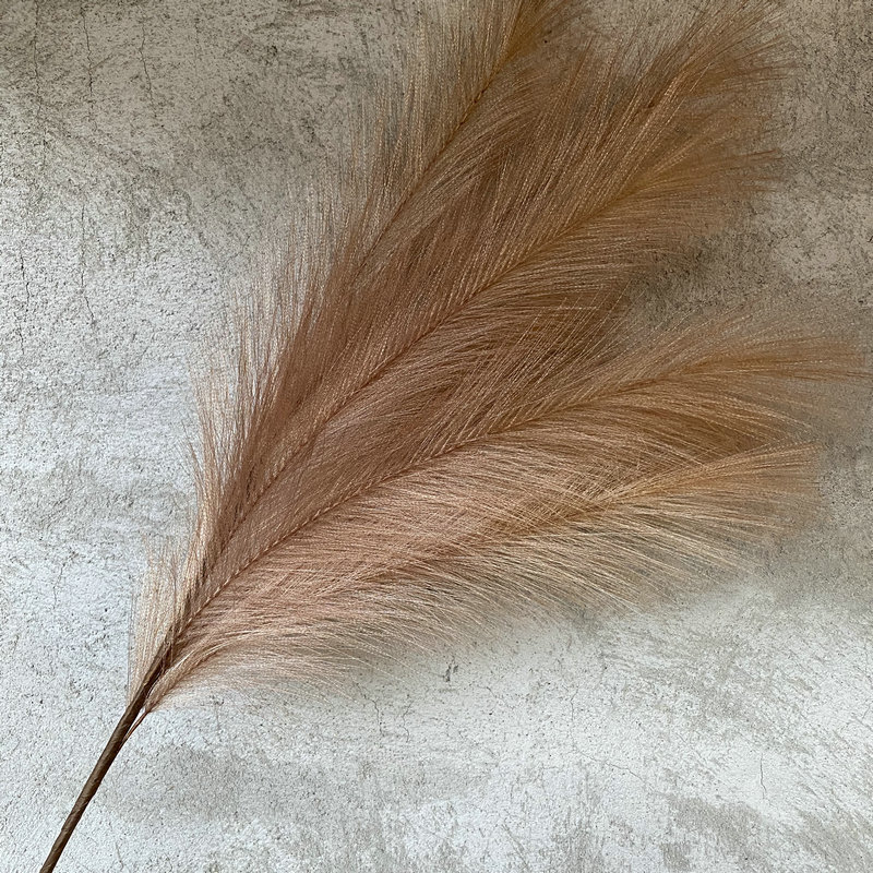 Medium 7-Fork Feather Phoenix Tail 2021 New Wedding Wadding Tagetes Patula Road Lead Decoration Reed Fake Feather