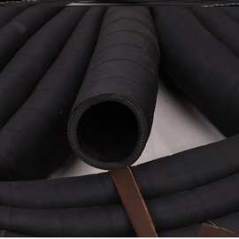 黑皮光面水泵管管子夹布橡胶管三寸黑胶管输水管管水压吸水管